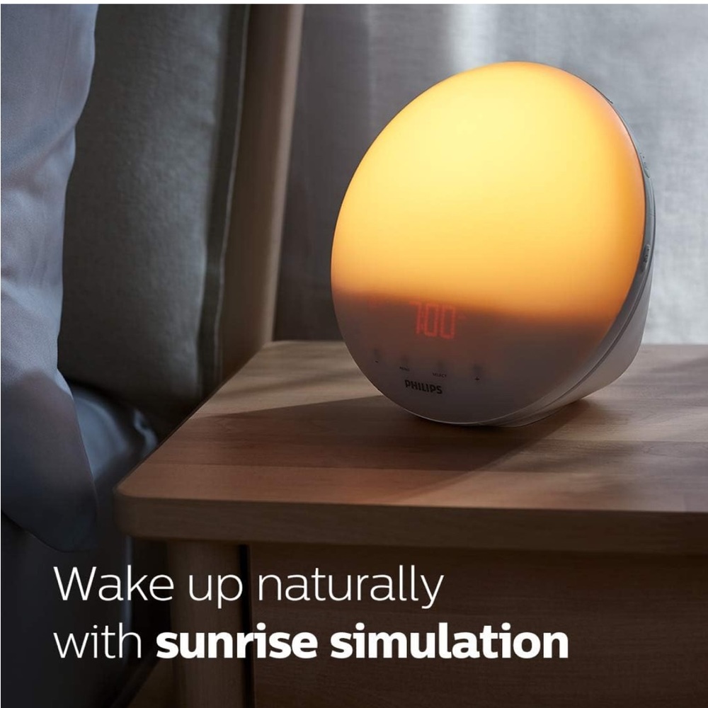 Philips SmartSleep Wake-up Light Sunrise Alarm Clock HF3520/60 - Picture 2 of 9